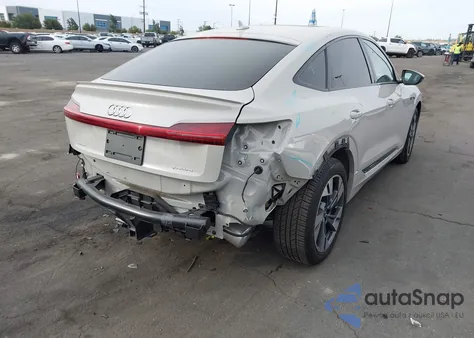 2022 Audi E-Tron Sportback Premium S Line Quattro from USA, damaged, VIN WA11AAGE6NB007503